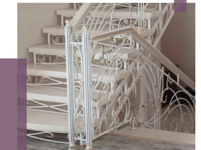 Изготовление кованых лестниц на заказ в Устях-Лабинске от 86836 руб. | ПРОЛЁТ-Улб