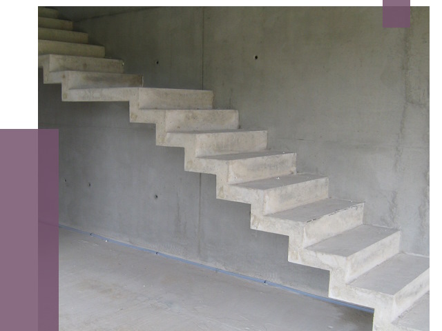 Бетонные лестницы в Устях-Лабинске от 18900 руб. под ключ | ПРОЛЁТ-Улб