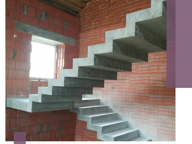 Бетонные лестницы под ключ в Устях-Лабинске: монтаж, демонтаж, ремонт