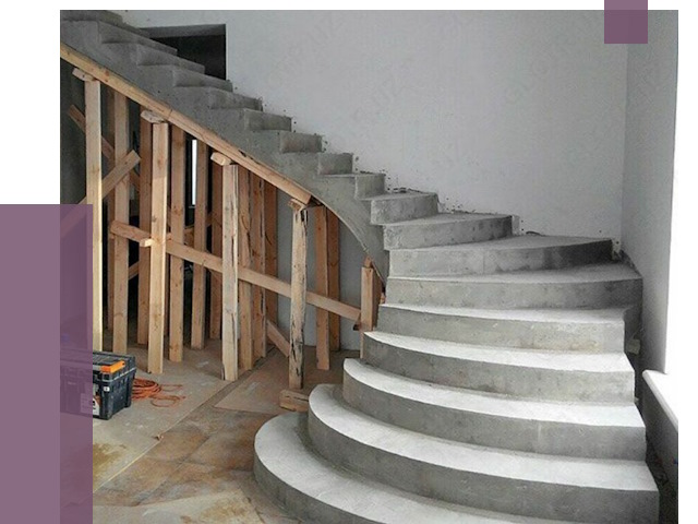 Изготовление бетонных лестниц под ключ в Устях-Лабинске от 19921 руб. | ПРОЛЁТ-Улб