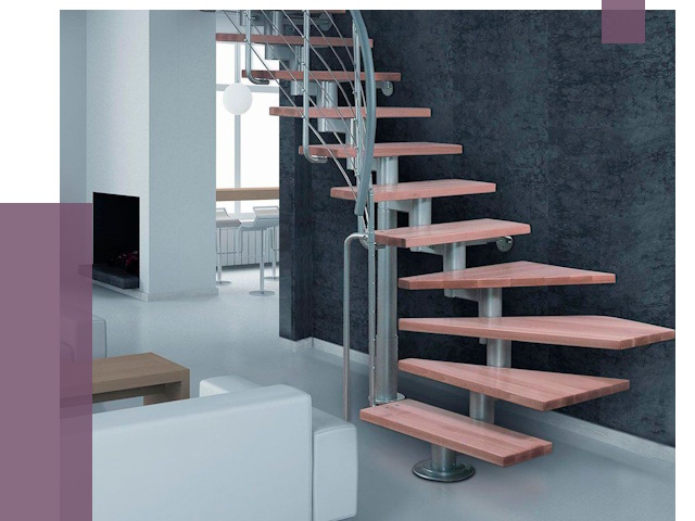 Модульные лестницы в Устях-Лабинске от 16856 руб. — купить в ПРОЛЁТ-Улб