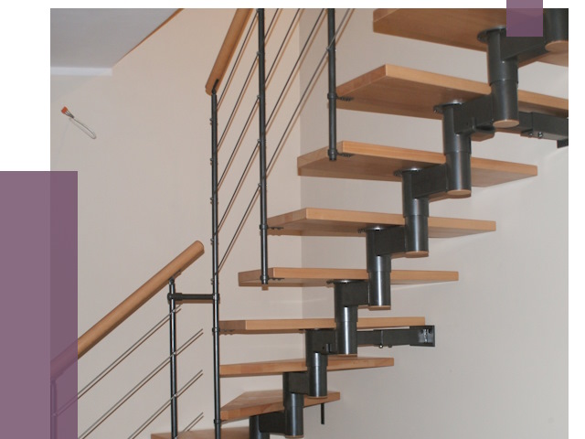 Изготовление модульных лестниц в Устях-Лабинске от 11493 руб. 