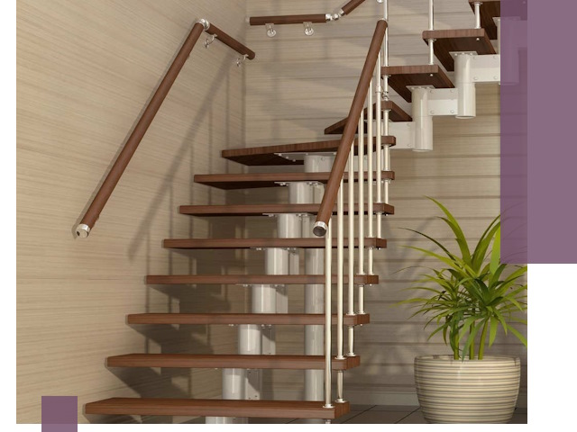 Изготовление модульных лестниц под ключ в Устях-Лабинске