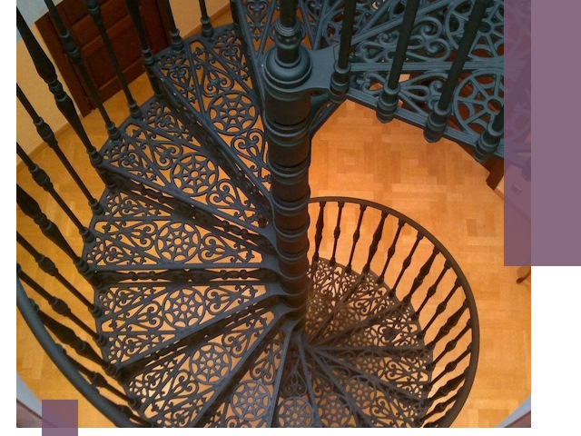 Винтовые лестницы под ключ в Устях-Лабинске: производство и монтаж