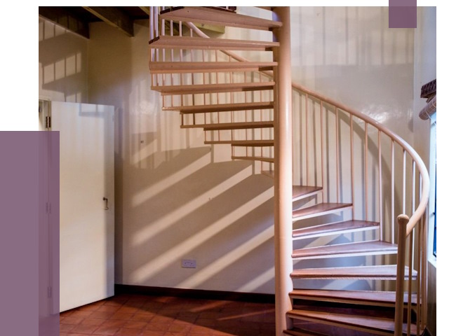 Изготовление винтовых лестниц на заказ в Устях-Лабинске от 76109 руб. | ПРОЛЁТ-Улб