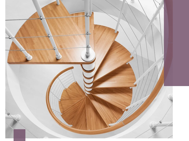 Изготовление винтовых лестниц под ключ в Устях-Лабинске