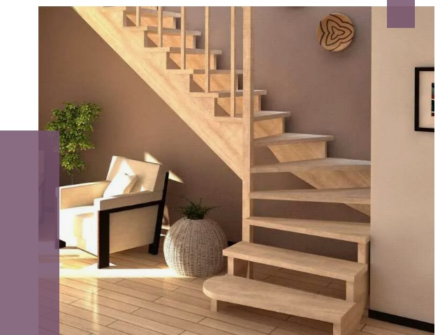 Изготовление Г-образных лестниц в Устях-Лабинске от 18900 руб. 