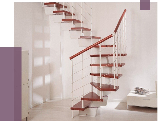 Изготовление лестниц на больцах в Устях-Лабинске от 9705 руб. | ПРОЛЁТ-Улб