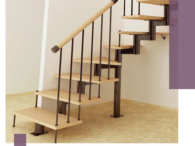 Монтаж лестниц на больцах в Устях-Лабинске — быстро и надежно