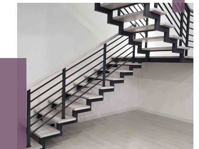 Лестницы на металлокаркасе под ключ в Устях-Лабинске от 12770 руб. | ПРОЛЁТ-Улб