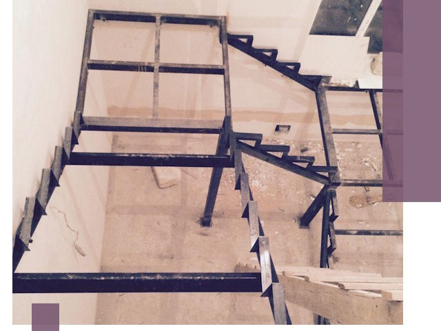 Монтаж лестниц на металлокаркасе в Устях-Лабинске быстро и качественно