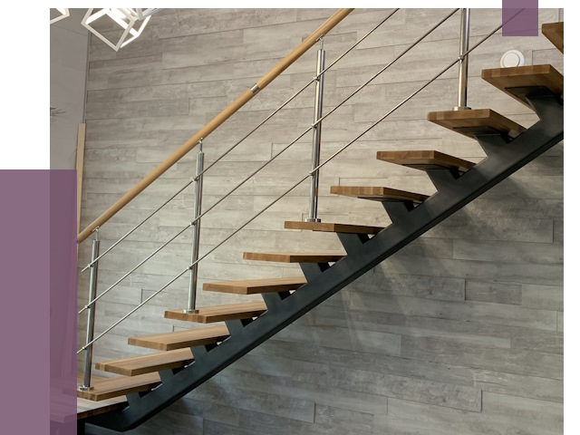 Изготовление лестниц на монокосоуре в Устях-Лабинске от 76109 руб. 