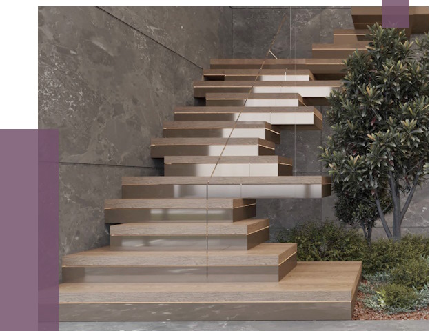 Современные лестницы в Устях-Лабинске от 13792 руб. | ПРОЛЁТ-Улб