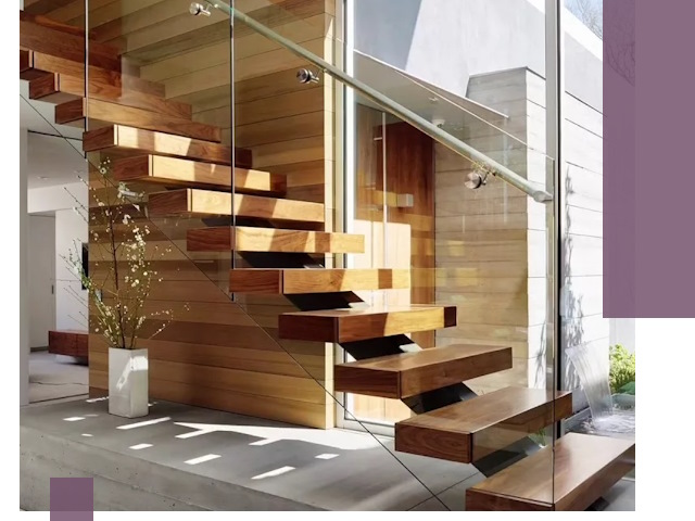 Современные лестницы на заказ в Устях-Лабинске — изготовление и монтаж