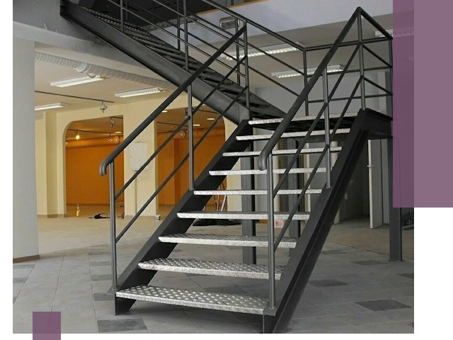 Лестницы для офиса в Устях-Лабинске: изготовление, монтаж, демонтаж