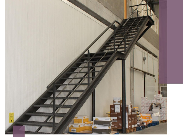 Лестницы для производства в Устях-Лабинске — изготовление и монтаж