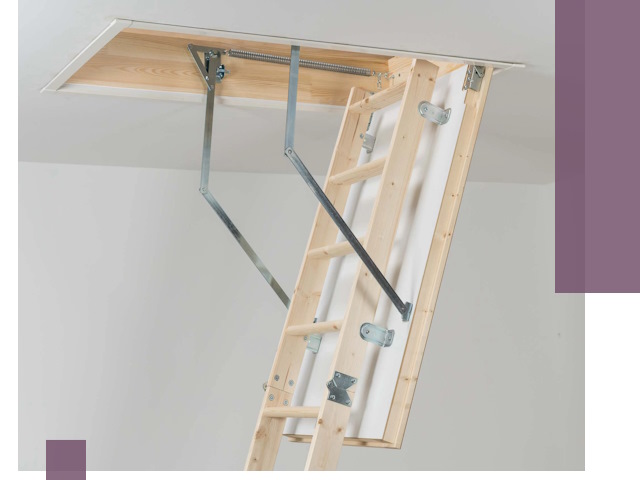 Установка чердачной лестницы под ключ в Устях-Лабинске