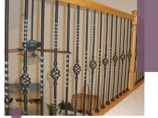 Изготовление и монтаж кованных перил в Устях-Лабинске под ключ