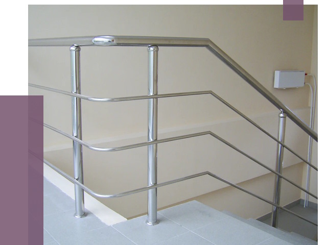 Алюминиевые перила в Устях-Лабинске от 6334 руб. под ключ | ПРОЛЁТ-Улб