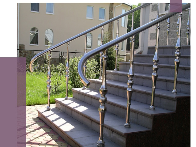 Перила для крыльца в Устях-Лабинске от 10727 руб. — монтаж ПРОЛЁТ-Улб