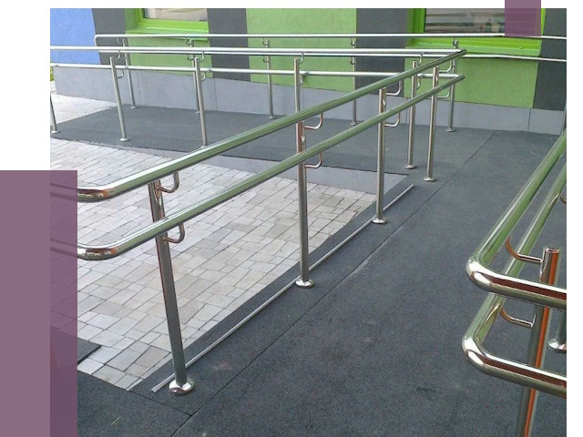 Ограждения пандусов в Устях-Лабинске от 4342 руб. монтаж | ПРОЛЁТ-Улб