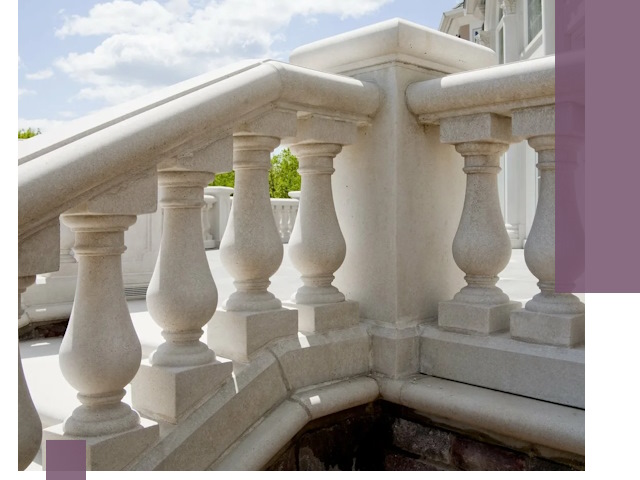 Балюстрады из металла и камня под ключ в Устях-Лабинске