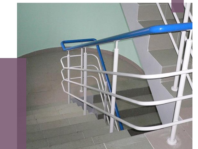 Перила в подъезде в Устях-Лабинске — установка и замена от 7407 руб. | ПРОЛЁТ-Улб