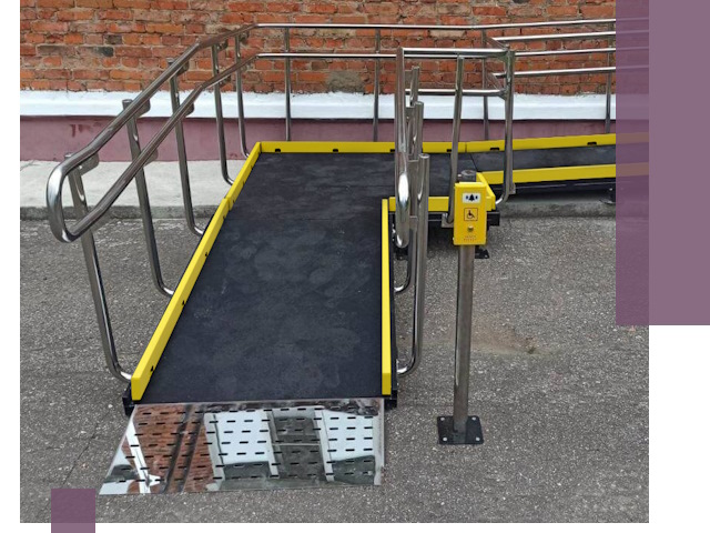 Изготовление наклонных пандусов для инвалидов в Устях-Лабинске