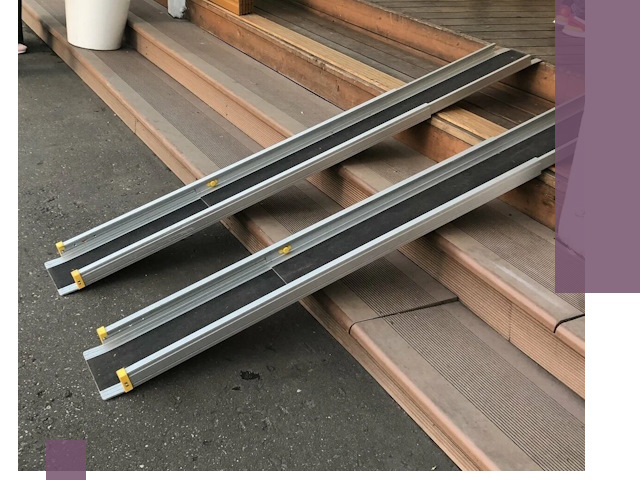 Телескопические пандусы под ключ в Устях-Лабинске — изготовление и монтаж