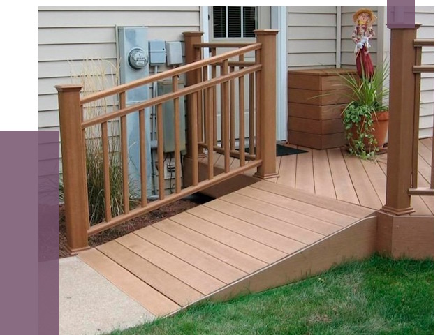 Пандус на крыльцо в Устях-Лабинске под ключ от 7764 руб. 