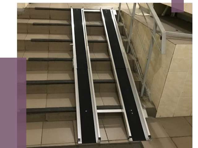 Установка пандуса в подъезд в Устях-Лабинске от 7968 руб. под ключ | ПРОЛЁТ-Улб