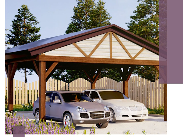 Навесы для автомобиля в Устях-Лабинске — изготовление и монтаж