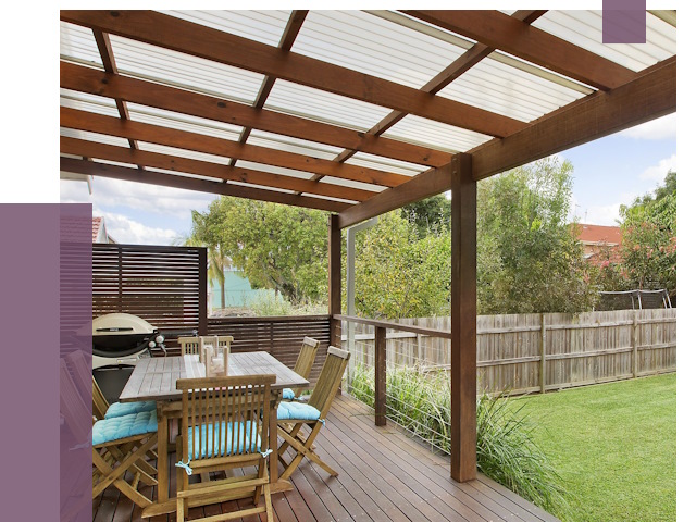 Навесы во двор в Устях-Лабинске от 12668 руб. — монтаж | ПРОЛЁТ-Улб