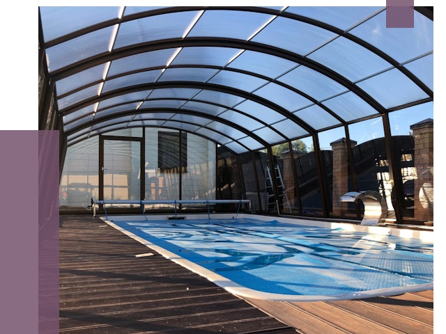 Навесы для бассейна в Устях-Лабинске от 16754 руб. под ключ | ПРОЛЁТ-Улб