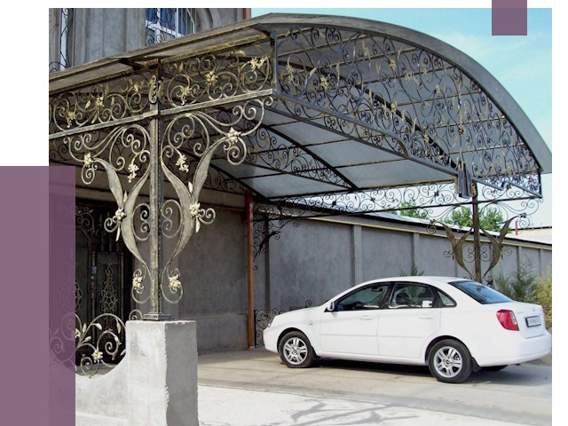 Кованые навесы в Устях-Лабинске от 14558 руб. | ПРОЛЁТ-Улб