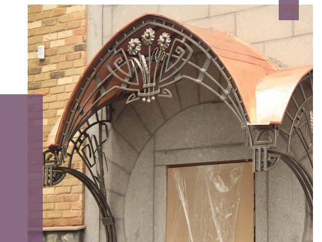 Арочные козырьки в Устях-Лабинске от 14558 руб. 