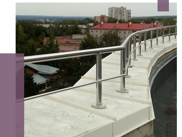 Парапеты и ограждения кровли в Устях-Лабинске от 4955 руб.