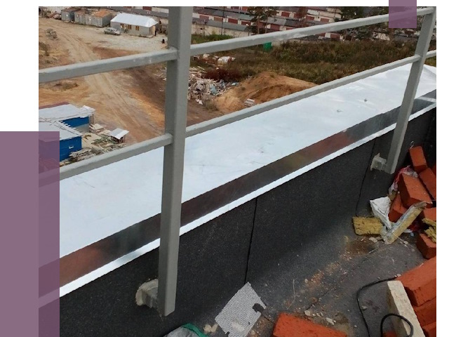 Монтаж парапетов в Устях-Лабинске от 4291 руб.  | ПРОЛЁТ-Улб