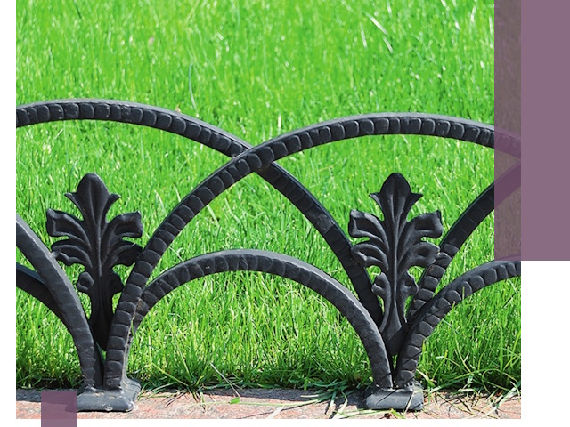 Декоративные металлические бордюры под ключ в Устях-Лабинске