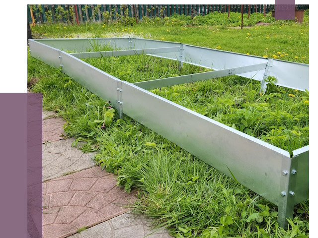 Металлические бордюры для грядок в Устях-Лабинске от 1788 руб.