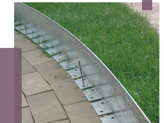 Металлические бордюры для тротуаров в Устях-Лабинске от 8684 руб.