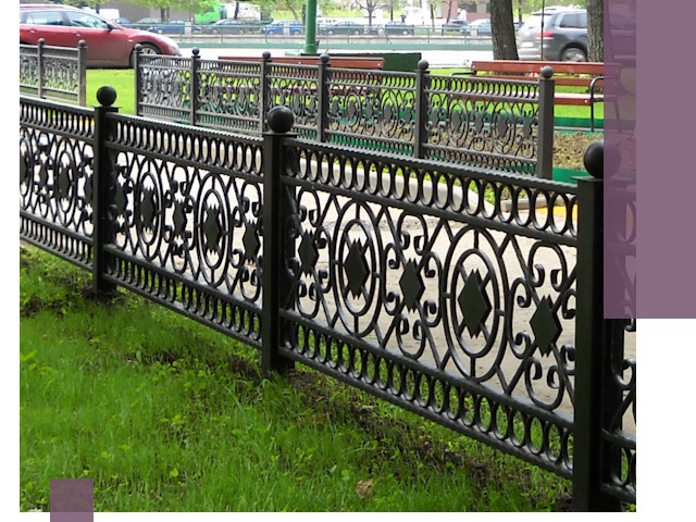 Секционные газонные ограждения под ключ в Устях-Лабинске