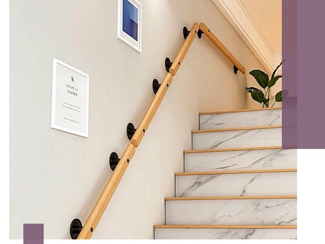 Поручни металлические и деревянные под ключ в Устях-Лабинске