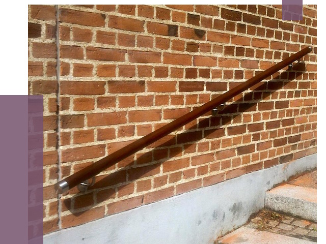 Изготовление пристенных поручней в Устях-Лабинске от 4444 руб. — ПРОЛЁТ-Улб