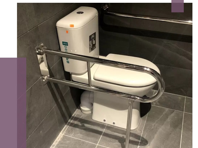 Поручни для санузлов в Устях-Лабинске от 4291 руб.  | ПРОЛЁТ-Улб